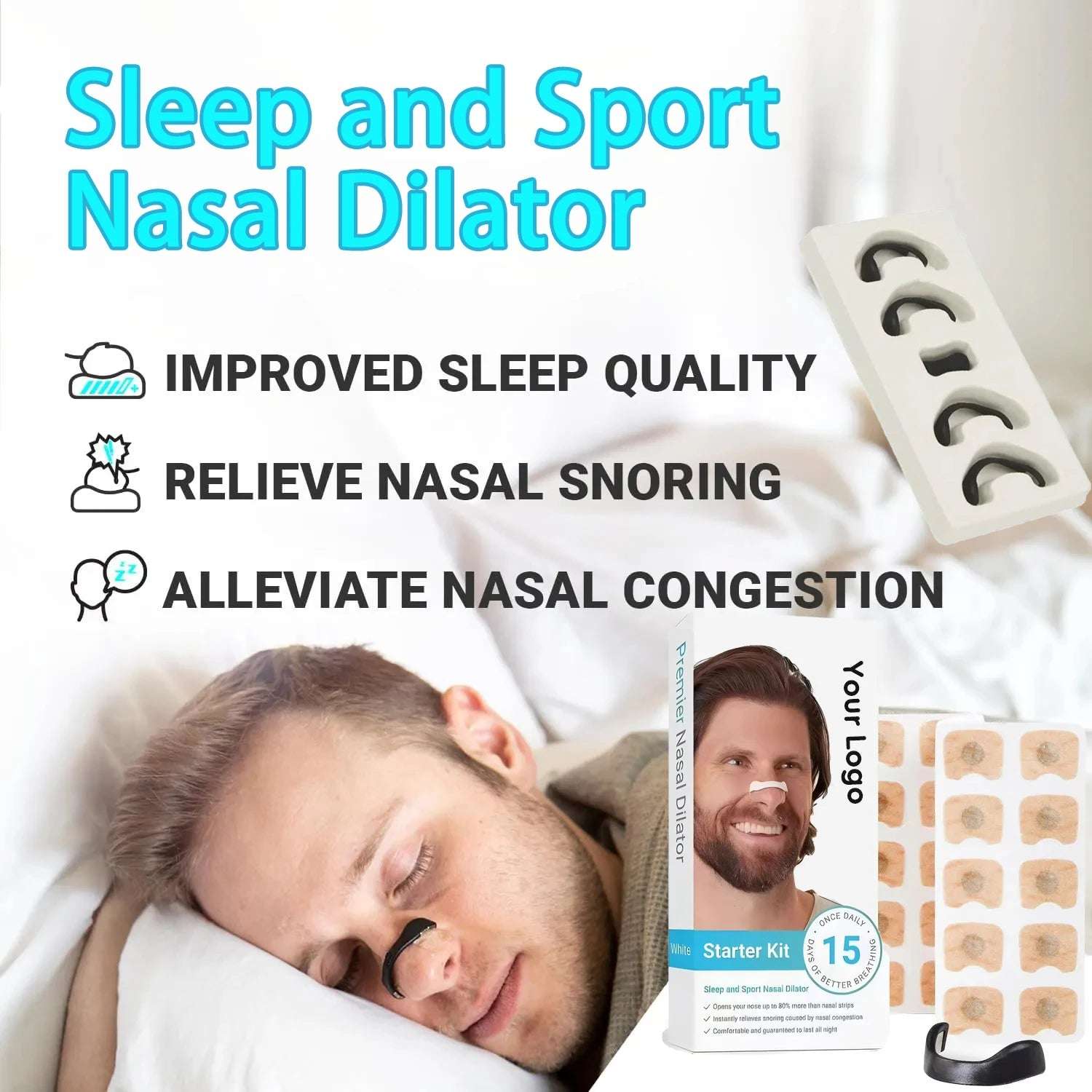 Velvra Magnetic Nasal Breathing Clip - Future Finds