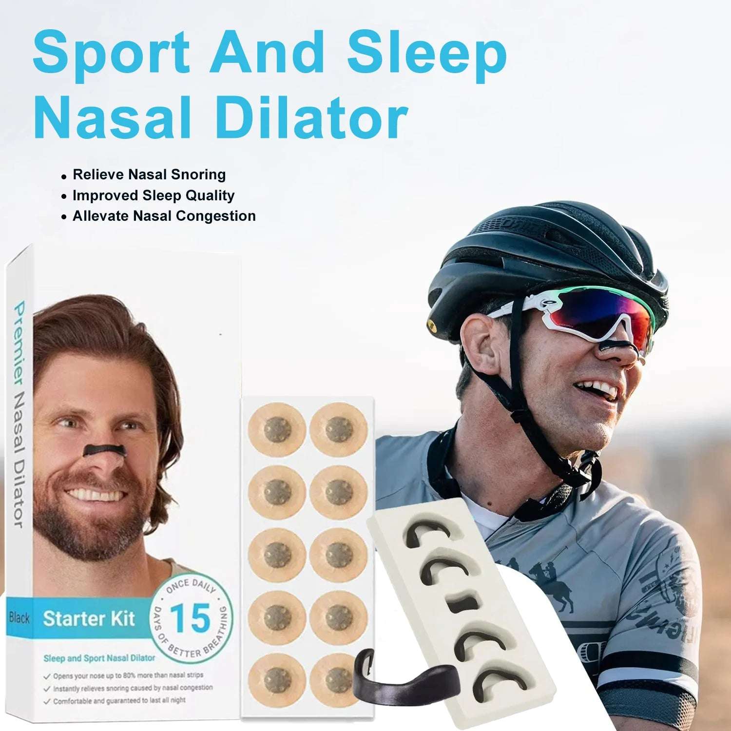 Velvra Magnetic Nasal Breathing Clip - Future Finds